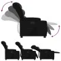Black synthetic leather recliner by , Armchairs - Ref: Foro24-374133, Price: 239,51 €, Discount: %