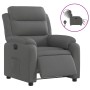 Sillón reclinable eléctrico de tela gris oscuro de , Sillones - Ref: Foro24-3204957, Precio: 241,66 €, Descuento: %