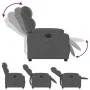 Power-Liegestuhl aus dunkelgrauem Stoff von , Sessel - Ref: Foro24-3204957, Preis: 250,83 €, Rabatt: %
