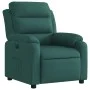 Sillón reclinable eléctrico tela verde oscuro de , Sillones - Ref: Foro24-3204962, Precio: 288,72 €, Descuento: %