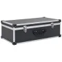 Case for 80 CDs aluminum and black ABS by vidaXL, CD/DVD organizers and boxes - Ref: Foro24-91855, Price: 59,93 €, Discount: %
