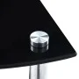Estantería 3 niveles cristal templado negro 30x30x67 cm de vidaXL, Librerías y estanterías - Ref: Foro24-249519, Precio: 34,6...