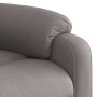 Sillón reclinable de masaje eléctrico tela gris taupe de , Sillones - Ref: Foro24-3204976, Precio: 300,08 €, Descuento: %