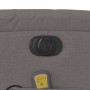 Sillón reclinable de masaje eléctrico tela gris taupe de , Sillones - Ref: Foro24-3204976, Precio: 300,08 €, Descuento: %