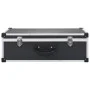 Case for 80 CDs aluminum and black ABS by vidaXL, CD/DVD organizers and boxes - Ref: Foro24-91855, Price: 59,93 €, Discount: %
