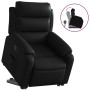 Sillón reclinable elevable cuero artificial negro de , Sillones - Ref: Foro24-3205042, Precio: 287,34 €, Descuento: %