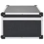 Case for 80 CDs aluminum and black ABS by vidaXL, CD/DVD organizers and boxes - Ref: Foro24-91855, Price: 59,93 €, Discount: %
