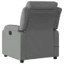 Sillón reclinable de masaje eléctrico tela gris oscuro de , Sillones - Ref: Foro24-3204969, Precio: 304,91 €, Descuento: %