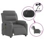 Sillón reclinable de masaje eléctrico tela gris oscuro de , Sillones - Ref: Foro24-3204969, Precio: 296,68 €, Descuento: %