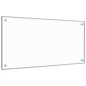 Protector contra salpicaduras cocina vidrio templado 80x40 cm de vidaXL, Herramientas y utensilios de cocina - Ref: Foro24-24...