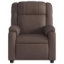 Sillón de masaje reclinable eléctrico cuero sintético marrón de , Sillones - Ref: Foro24-3205145, Precio: 286,73 €, Descuento: %