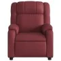 Sillón masaje reclinable eléctrico cuero sintético rojo tinto de , Sillones - Ref: Foro24-3205147, Precio: 272,52 €, Descuent...