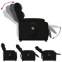 Sillón de masaje elevable eléctrico cuero sintético negro de , Sillones - Ref: Foro24-3205063, Precio: 387,02 €, Descuento: %