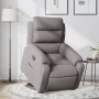 Sillón reclinable elevable tela gris taupe de , Sillones - Ref: Foro24-3204988, Precio: 266,02 €, Descuento: %