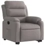 Liftable recliner taupe gray fabric by , Armchairs - Ref: Foro24-3204988, Price: 321,80 €, Discount: %