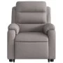 Liftable recliner taupe gray fabric by , Armchairs - Ref: Foro24-3204988, Price: 321,80 €, Discount: %