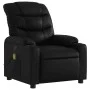Sillón de masaje reclinable eléctrico cuero sintético negro de , Sillones - Ref: Foro24-3206592, Precio: 253,18 €, Descuento: %