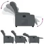Sillón reclinable elevable cuero artificial gris de , Sillones - Ref: Foro24-3206602, Precio: 294,77 €, Descuento: %