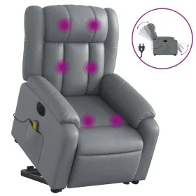 Elektrischer Lift Massagesessel Kunstleder grau von , Sessel - Ref: Foro24-3205288, Preis: 357,88 €, Rabatt: %