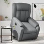 Sillón de masaje elevable eléctrico cuero sintético gris de , Sillones - Ref: Foro24-3205288, Precio: 357,88 €, Descuento: %