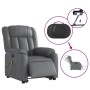 Sillón de masaje elevable eléctrico cuero sintético gris de , Sillones - Ref: Foro24-3205288, Precio: 337,32 €, Descuento: %