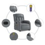 Sillón de masaje elevable eléctrico cuero sintético gris de , Sillones - Ref: Foro24-3205288, Precio: 337,32 €, Descuento: %