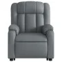 Sillón de masaje elevable eléctrico cuero sintético gris de , Sillones - Ref: Foro24-3205288, Precio: 357,88 €, Descuento: %