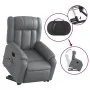 Sillón de masaje elevable eléctrico cuero sintético gris de , Sillones - Ref: Foro24-3205288, Precio: 357,88 €, Descuento: %