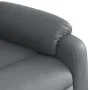 Sillón de masaje elevable eléctrico cuero sintético gris de , Sillones - Ref: Foro24-3205288, Precio: 357,88 €, Descuento: %