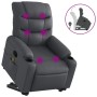 Sillón reclinable de masaje de pie cuero artificial gris de , Sillones - Ref: Foro24-3206609, Precio: 294,19 €, Descuento: %
