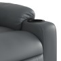 Sillón reclinable de masaje de pie cuero artificial gris de , Sillones - Ref: Foro24-3206609, Precio: 294,19 €, Descuento: %