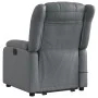 Sillón reclinable de masaje de pie cuero artificial gris de , Sillones - Ref: Foro24-3205274, Precio: 307,93 €, Descuento: %
