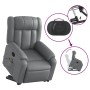 Sillón reclinable de masaje de pie cuero artificial gris de , Sillones - Ref: Foro24-3205274, Precio: 294,41 €, Descuento: %