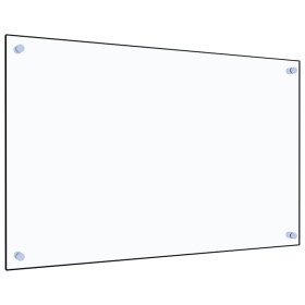 Protector contra salpicaduras cocina vidrio templado 80x50 cm de vidaXL, Herramientas y utensilios de cocina - Ref: Foro24-24...