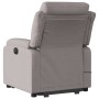 Sillón reclinable de masaje elevable tela gris taupé de , Sillones - Ref: Foro24-3205000, Precio: 319,96 €, Descuento: %