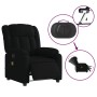 Sillón reclinable de masaje eléctrico tela negro de , Sillones - Ref: Foro24-3205306, Precio: 271,08 €, Descuento: %