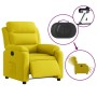 Sillón reclinable eléctrico de terciopelo amarillo de , Sillones - Ref: Foro24-3205077, Precio: 266,01 €, Descuento: %