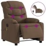 Sillón reclinable de masaje eléctrico tela marrón de , Sillones - Ref: Foro24-3206640, Precio: 312,16 €, Descuento: %