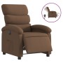 Sillón reclinable eléctrico de tela marrón de , Sillones - Ref: Foro24-3203958, Precio: 233,07 €, Descuento: %