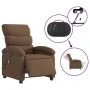 Sillón reclinable de masaje eléctrico tela marrón de , Sillones - Ref: Foro24-3203970, Precio: 256,35 €, Descuento: %