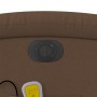 Sillón reclinable de masaje eléctrico tela marrón de , Sillones - Ref: Foro24-3203970, Precio: 251,76 €, Descuento: %