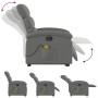 Silla de masaje reclinable de pie de tela gris oscuro de , Sillones - Ref: Foro24-3203991, Precio: 270,86 €, Descuento: %