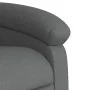 Silla de masaje reclinable de pie de tela gris oscuro de , Sillones - Ref: Foro24-3203991, Precio: 290,90 €, Descuento: %