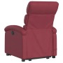 Sillón reclinable de masaje elevable tela rojo tinto de , Sillones - Ref: Foro24-3203993, Precio: 269,18 €, Descuento: %