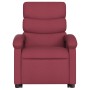 Sillón reclinable de masaje elevable tela rojo tinto de , Sillones - Ref: Foro24-3203993, Precio: 269,18 €, Descuento: %