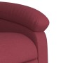 Sillón reclinable de masaje elevable tela rojo tinto de , Sillones - Ref: Foro24-3203993, Precio: 269,18 €, Descuento: %