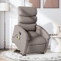 Sillón reclinable de masaje elevable tela gris taupé de , Sillones - Ref: Foro24-3203998, Precio: 276,45 €, Descuento: %
