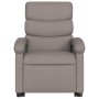 Sillón reclinable de masaje elevable tela gris taupé de , Sillones - Ref: Foro24-3203998, Precio: 276,45 €, Descuento: %