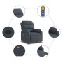 Sillón reclinable de masaje eléctrico terciopelo gris oscuro de , Sillones - Ref: Foro24-3205082, Precio: 290,56 €, Descuento: %
