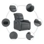Elektrische Hebesessel aus grauem Kunstleder von , Sessel - Ref: Foro24-3206616, Preis: 344,93 €, Rabatt: %